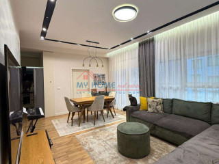 Apartament 2+1 + post parkimi me Qira kompleksi Mangalem Ali Demi ne Tirane