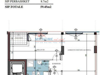 Apartament 1+1 ne shitje ne Don Bosko ne Tirane