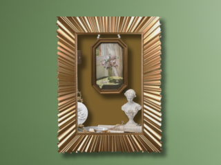 PASQYRE DEKORUESE ZBM-76101 GOLD 101X76X2.5CM