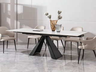 TAVOLINE KUZHINE ME HAPJE 160-240X90X76CM