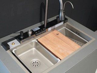 LAVAMAN PER KUZHINE ME FUNKSIONE GREY 75*46 (201)