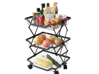 ORGANIZUES KUZHINE 55X35X27CM 3" BLACK AG89-3