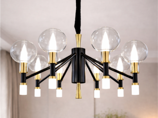 LLUSTER 7028-8 8*3W LED BK