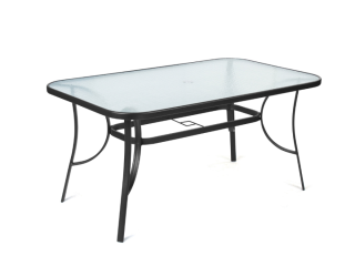 TAVOLINE METAL/XHAM 150X90X70CM SC-094