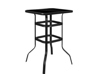 TAVOLINE SHANKU METAL/XHAM 70X70X100CM SC-073H