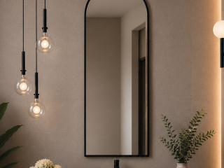PASQYRE EDLUX ME LED 75*160 CM BLACK M9064-160B