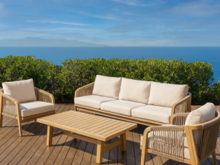 GARDEN SET RIMINI SOFA DTB213311AC-DTT202254 3+1+1+TABLE