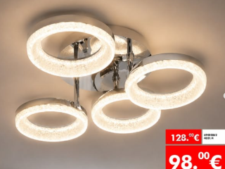Ndriçues modern për çdo ambient dhomë dite, kuzhinë, dhomë gjumi, korridor apo zyrë.