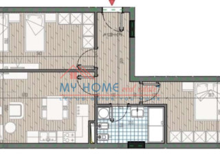 Apartament 2+1 ne Shitje te Univers City Tirane
