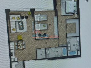 Apartament 2+1 ne Shitje te Downtown Tirane