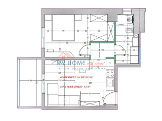 Apartament 1+1 ne shitje tek Komuna e Parisit