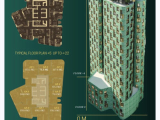 Shtepi per shitje, Pallat i Ri 1+1 Pazari i ri / 9-katshet / Barrikada